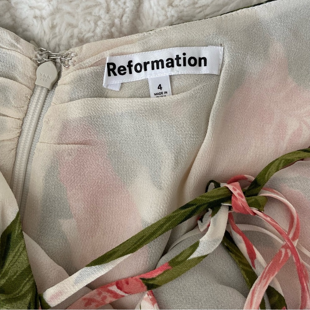🌿|NWT| Reformation Tova Dress - Picture 10 of 15